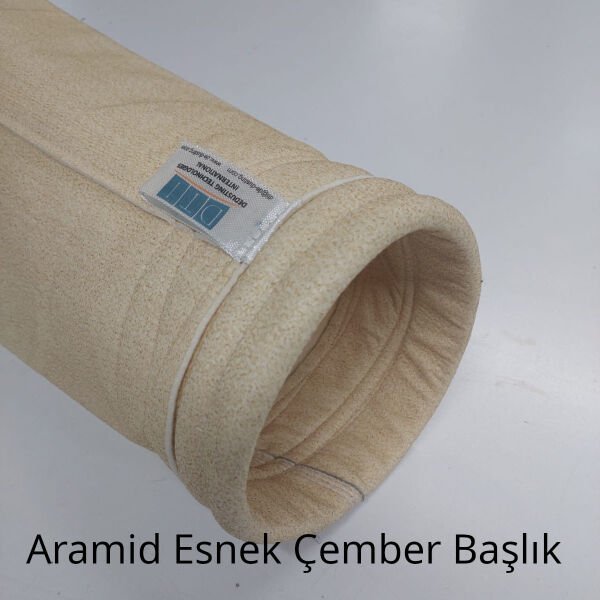 Filtre Torbası: Kumaş Cinsi: ARAMİD 500 gr/m2 Yüzey işleme: Standart