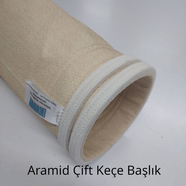 Filtre Torbası: Kumaş Cinsi: ARAMİD 550 gr/m2 Yüzey işleme: Hidrofob