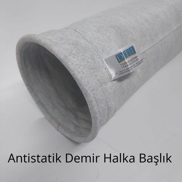 Filtre Torbası: Kumaş Cinsi: AKRİLİK HARMAN ANTİSTATİK 500 gr/m2 Yüzey işleme: Membran