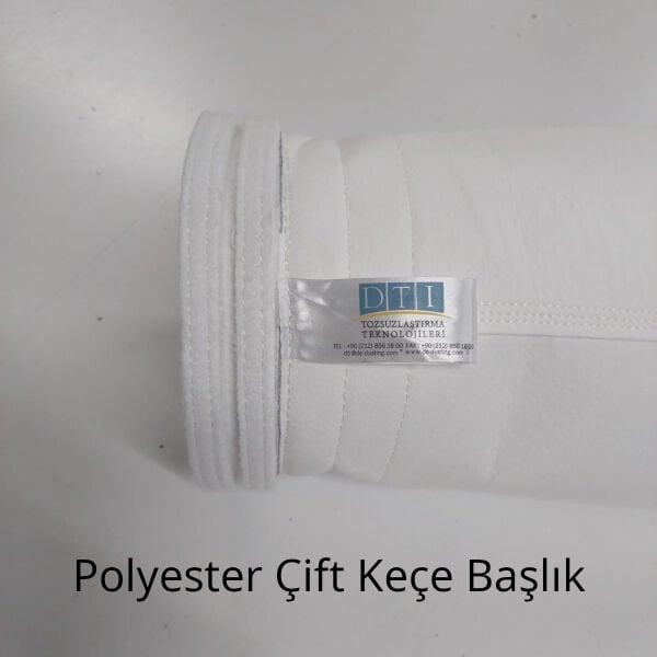 Filtre Torbası: Kumaş Cinsi: POLYESTER 500 gr/m2 Yüzey işleme: Membran