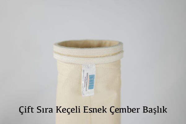 Filtre Torbası: Kumaş Cinsi: PPS 500 gr/m2 Yüzey işleme: Hidrofob