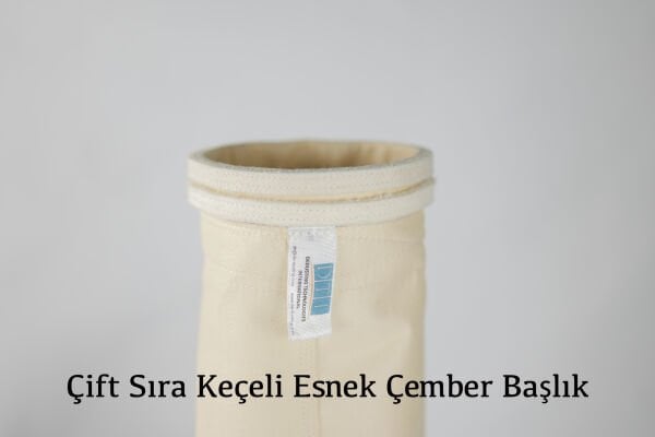 Filtre Torbası: Kumaş Cinsi: PPS 550 gr/m2 Yüzey işleme: Standart