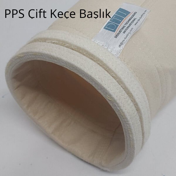 Filtre Torbası: Kumaş Cinsi: PPS 550 gr/m2 Yüzey işleme: Hidrofob