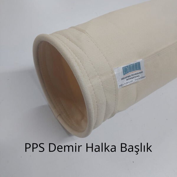 Filtre Torbası: Kumaş Cinsi: PPS 550 gr/m2 Yüzey işleme: Hidrofob