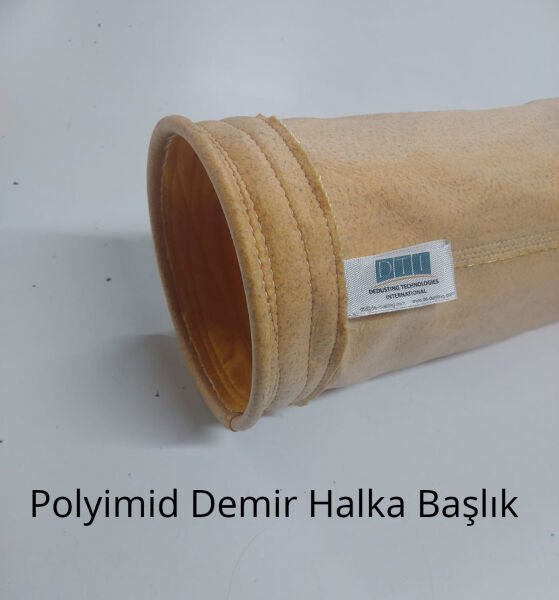 Filtre Torbası: Kumaş Cinsi: POLYIMID 500 gr/m2 Yüzey işleme: Hidrofob