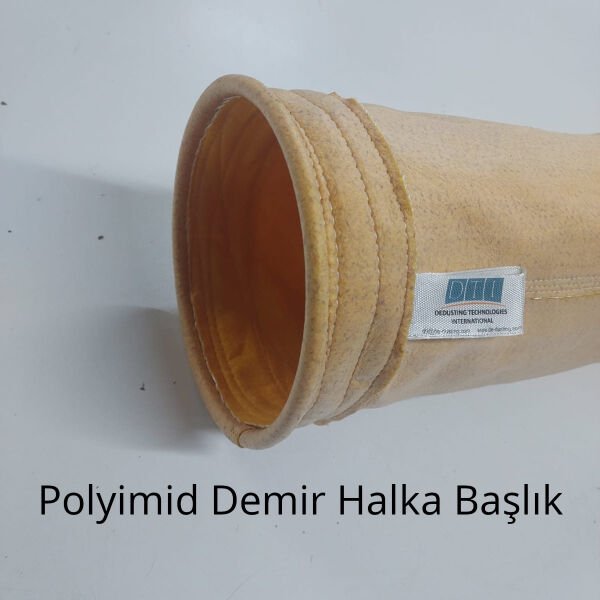Filtre Torbası: Kumaş Cinsi: POLYIMID 500 gr/m2 Yüzey işleme: Membran