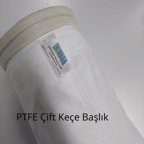 Filtre Torbası: Kumaş Cinsi: PTFE 750 gr/m2 Yüzey işleme: Standart