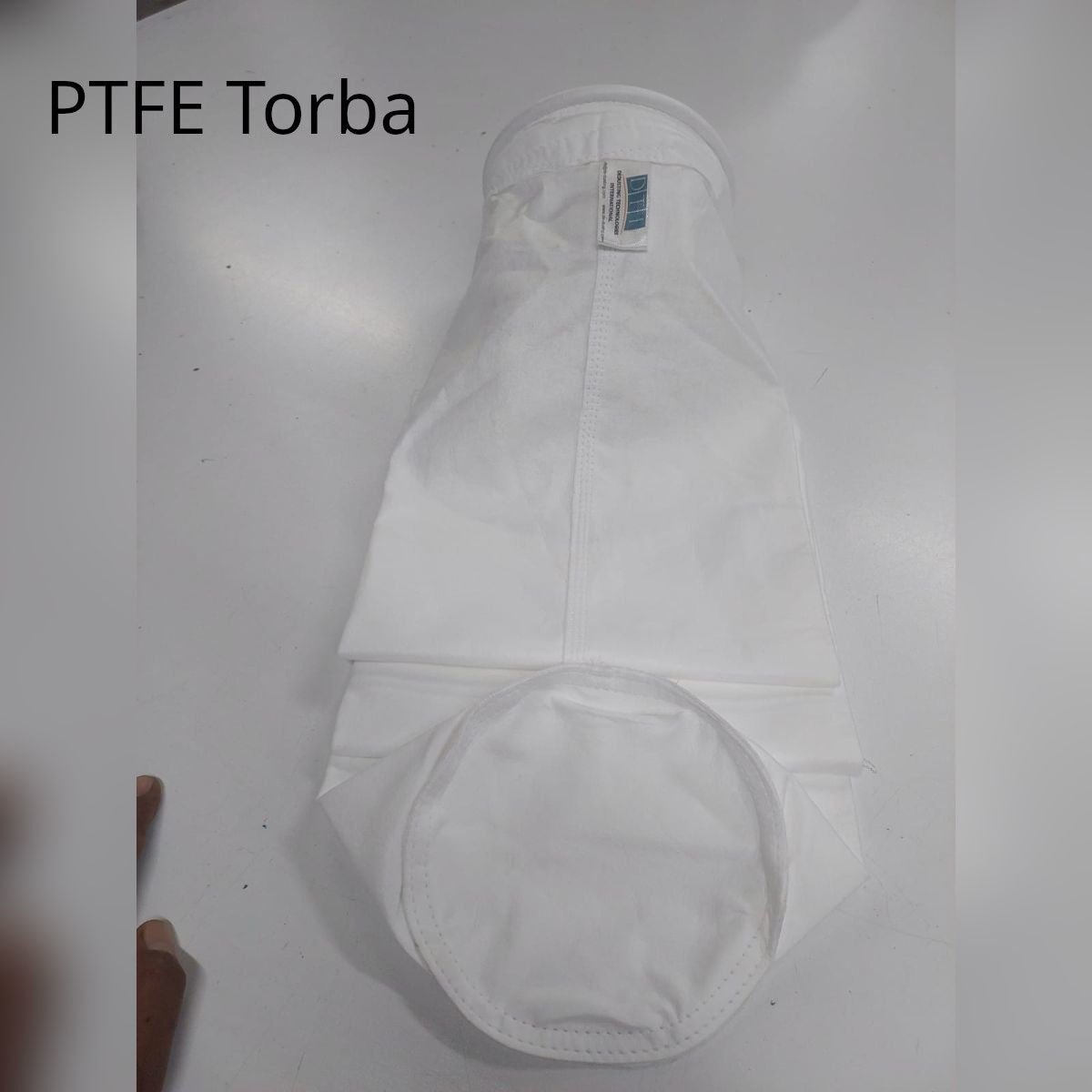 Filtre Torbası: Kumaş Cinsi: PTFE 750 gr/m2 Yüzey işleme: Hidrofob