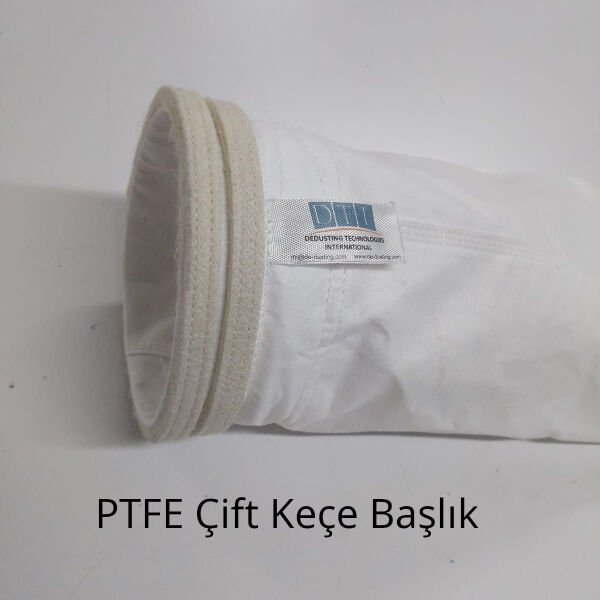 Filtre Torbası: Kumaş Cinsi: PTFE 750 gr/m2 Yüzey işleme: Membran